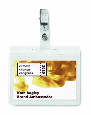 Logotrade corporate gift image of: PVC badge holder