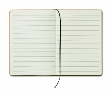 Logo trade promotional products picture of: A5 recycled notebook 80 lined