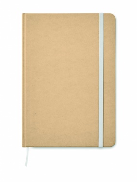 Logotrade promotional gift picture of: A5 recycled notebook 80 lined