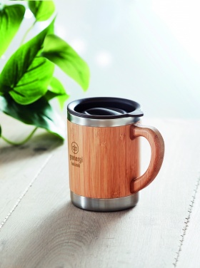 Logo trade corporate gifts picture of: Double wall mug 300ml
