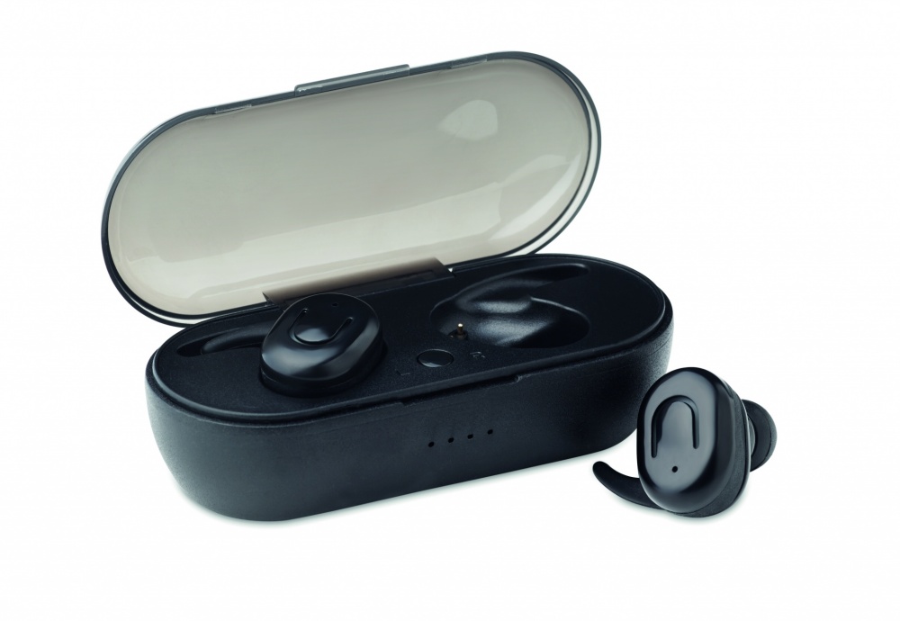 Logotrade promotional giveaways photo of: TWS earbuds with charging box