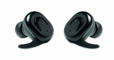 Logo trade advertising products picture of: TWS earbuds with charging box