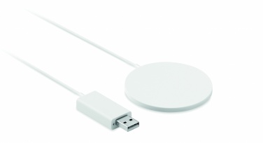 Logo trade business gifts image of: Ultrathin wireless charger 10W