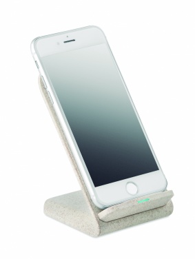 Logotrade business gift image of: Wheat straw/ABS charger std10W