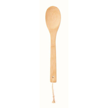 Logo trade advertising products image of: Spoon salad bamboo