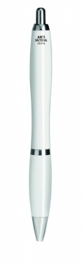 Logo trade promotional merchandise image of: Pen with antibacterial barrel