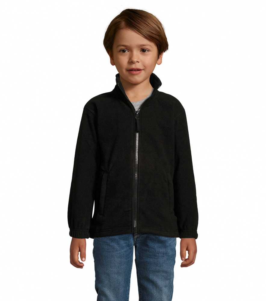 Logo trade promotional gifts image of: NORTH KIDS FLEECE JACKET