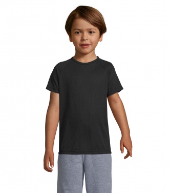 Logo trade advertising products image of: SPORTY KIDS T-SHIRT SPORT