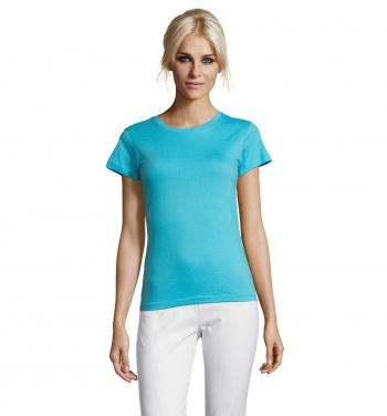 Logo trade promotional merchandise picture of: REGENT WOMEN T-SHIRT 150g