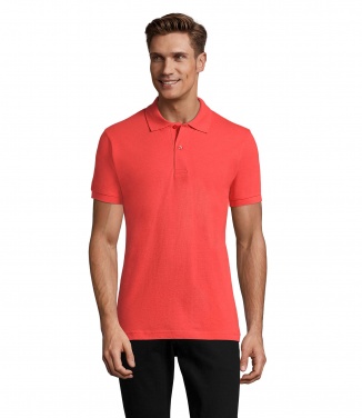 Logo trade corporate gifts image of: PERFECT MEN Polo 180g