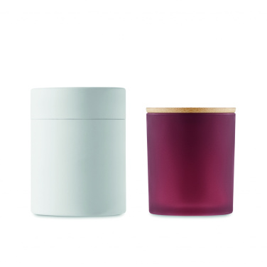 Logo trade promotional products image of: Plant based wax candle 200 gr