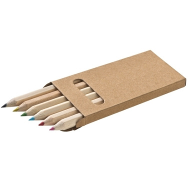 Logotrade advertising product image of: Wooden crayons MINNIE