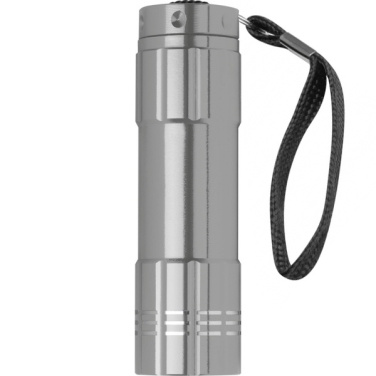 Logo trade promotional gifts image of: 6 COB metal torch MONTARGIS