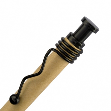 Logo trade promotional giveaways picture of: Cardboard ballpen CRAMLINGTON