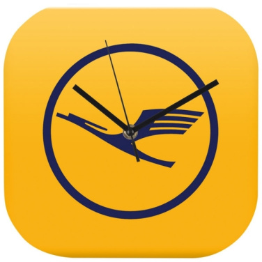 Logotrade promotional merchandise image of: Wall clock with all over clock face BEL AIR