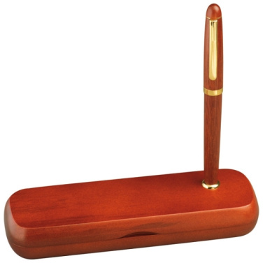 Logotrade advertising product picture of: Rosewood writing set OXFORD