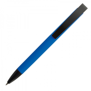 Logotrade corporate gift image of: Metal ballpen soft touch BRESCIA