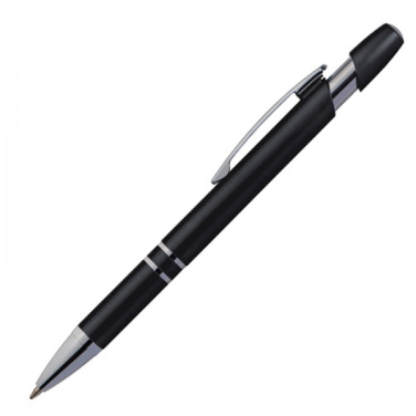 Logo trade promotional giveaway photo of: Plastic ballpen EPPING