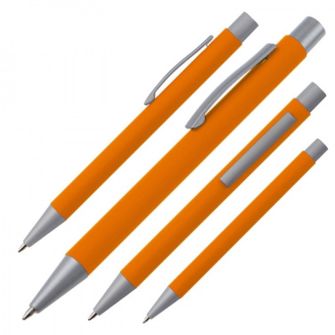 Logotrade corporate gifts photo of: Metal ballpen soft touch ABU DHABI