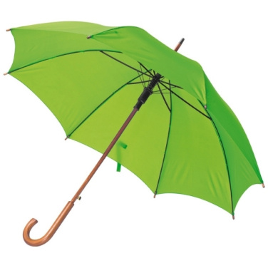 Logotrade business gifts photo of: Wooden automatic umbrella NANCY