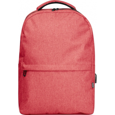 Logotrade promotional product image of: rPET backpack RIMINI