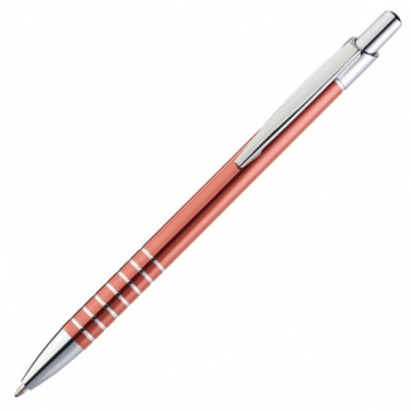 Logo trade promotional giveaways image of: Metal ballpen ITABELA