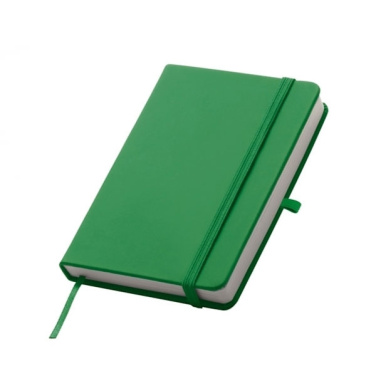 Logo trade promotional giveaways picture of: A6 note book LUBECK