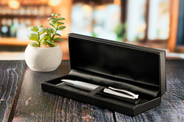 Logotrade promotional item picture of: Metal ballpen CHESTER