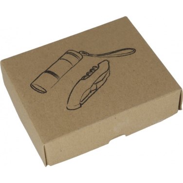 Logotrade corporate gift picture of: Set torch and pocket knife DOVER
