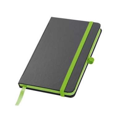 Logo trade promotional items image of: Notebook A6 ROSTOCK