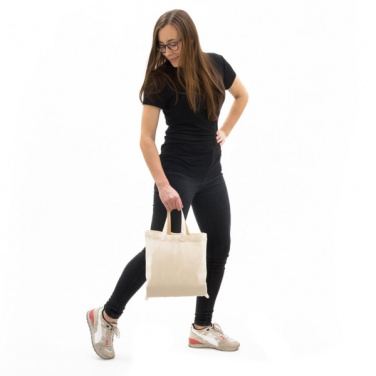 Logo trade business gifts image of: Cotton bag ANTIBES
