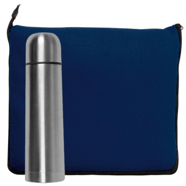 Logotrade corporate gifts photo of: Set fleece blanket and thermal flask LIVERPOOL