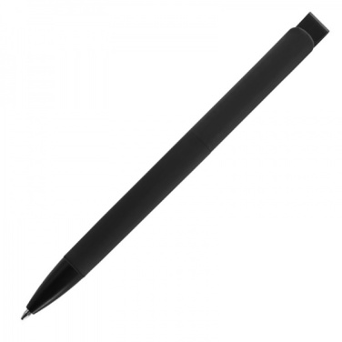 Logo trade promotional gift photo of: Metal ballpen soft touch BRESCIA