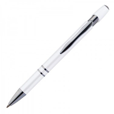 Logo trade promotional items image of: Plastic ballpen EPPING