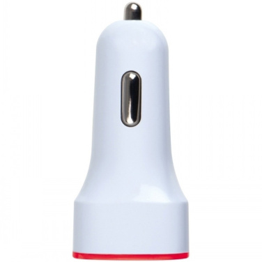 Logo trade promotional giveaways image of: USB charging adapter KFZ FRUIT
