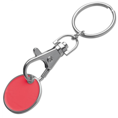 Logo trade corporate gift photo of: Keyring with shopping coin ARRAS