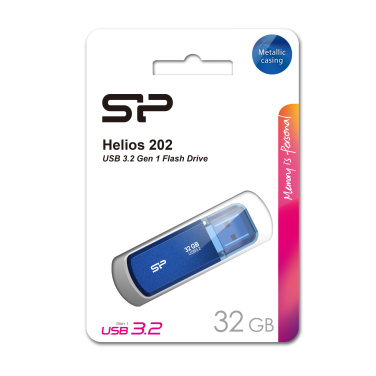 Logo trade promotional item photo of: Pendrive Silicon Power HELIOS 202, 3.2 Gen 1, 32GB
