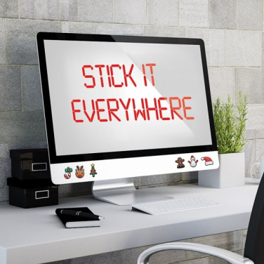 Logo trade advertising products picture of: Christmas sticker (single pc) TORONTO