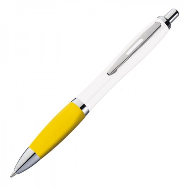 Logo trade promotional merchandise image of: Plastic ballpen KALININGRAD