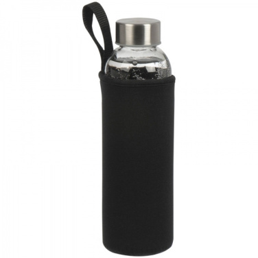 Logo trade promotional merchandise image of: Glass bottle KLAGENFURT 500 ml
