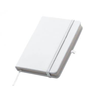 Logo trade promotional products image of: A6 note book LUBECK