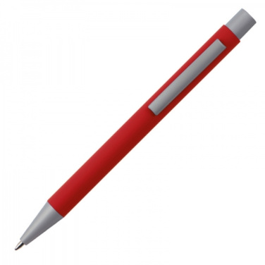 Logotrade advertising product picture of: Metal ballpen soft touch ABU DHABI