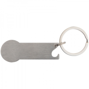 Logotrade corporate gift picture of: Keyring with shopping cart chip STICKIT