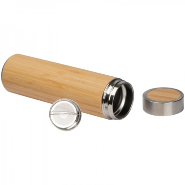 Logotrade promotional merchandise image of: Stainless steel bottle VALDEMORO 550 ml