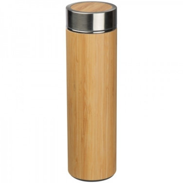 Logotrade promotional giveaways photo of: Stainless steel bottle VALDEMORO 550 ml