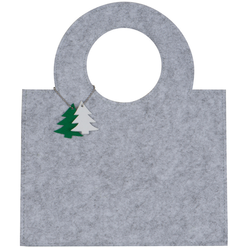 Logo trade advertising products image of: X-mas bag felt OSORNO
