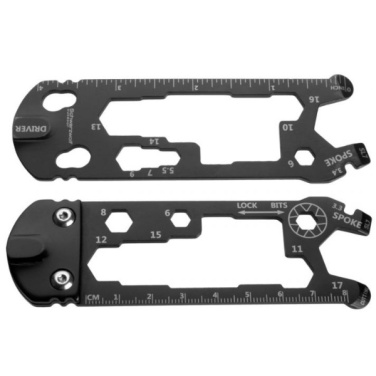 Logotrade promotional merchandise image of: Bike tools INARI Schwarzwolf