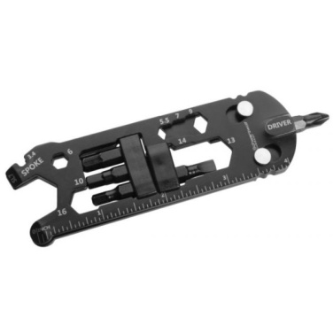 Logotrade promotional gifts photo of: Bike tools INARI Schwarzwolf