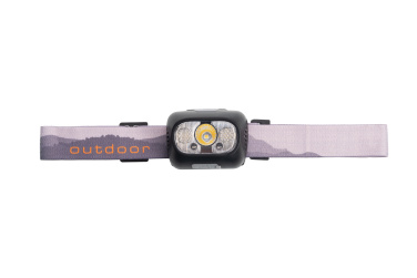 Logo trade promotional products picture of: Head lamp HERLEN Schwarzwolf