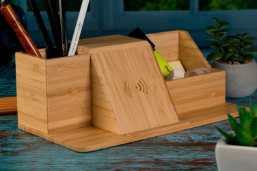 Logo trade promotional item photo of: Desk organizer LUBLIN